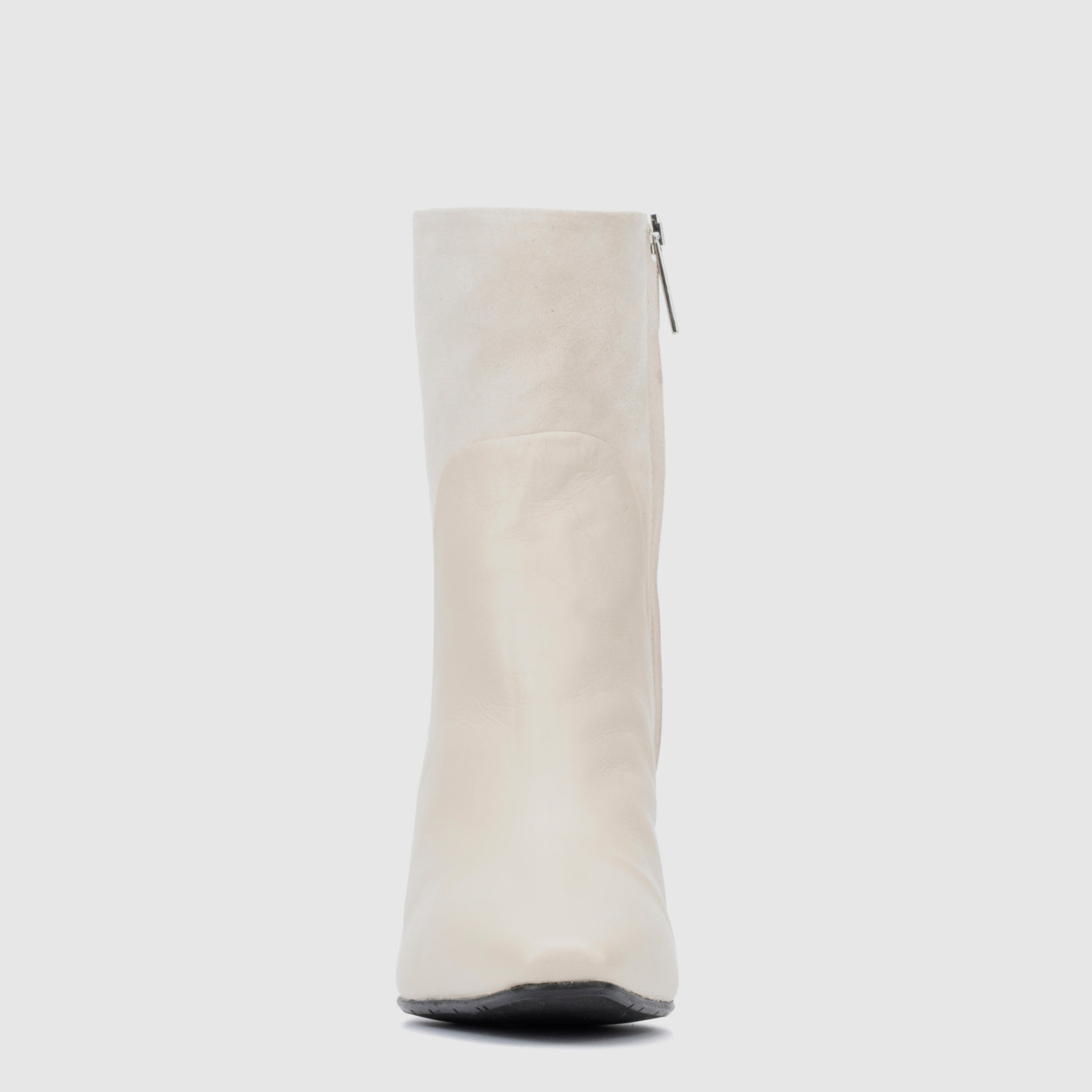 Aquatalia ivory discount leather ankle boots