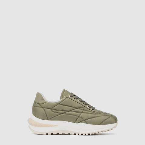 LISSANDRA WOMENS SNEAKER IN OLIVE – Aquatalia®